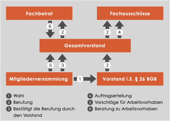 Struktur Satzungsgemäße Organe und Gremien des AFET